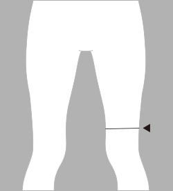 膝上囲（ひざうえまわり）