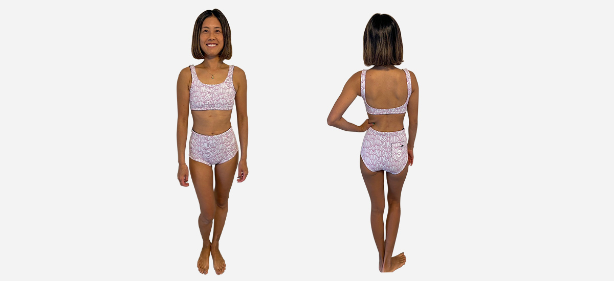 ブラ＆ハーフブラジリアンパンツ