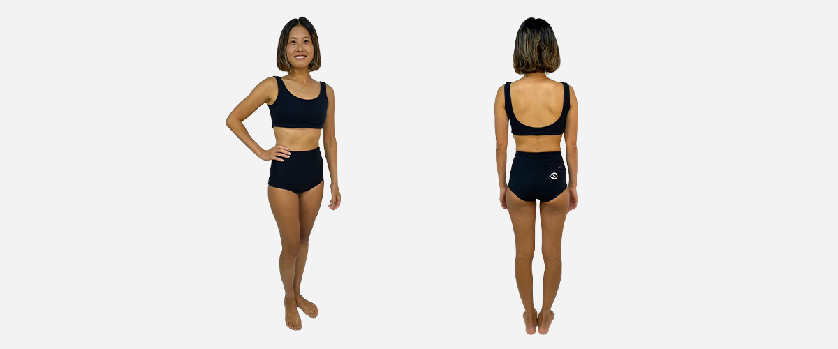 ブラ＆ハーフブラジリアンパンツ